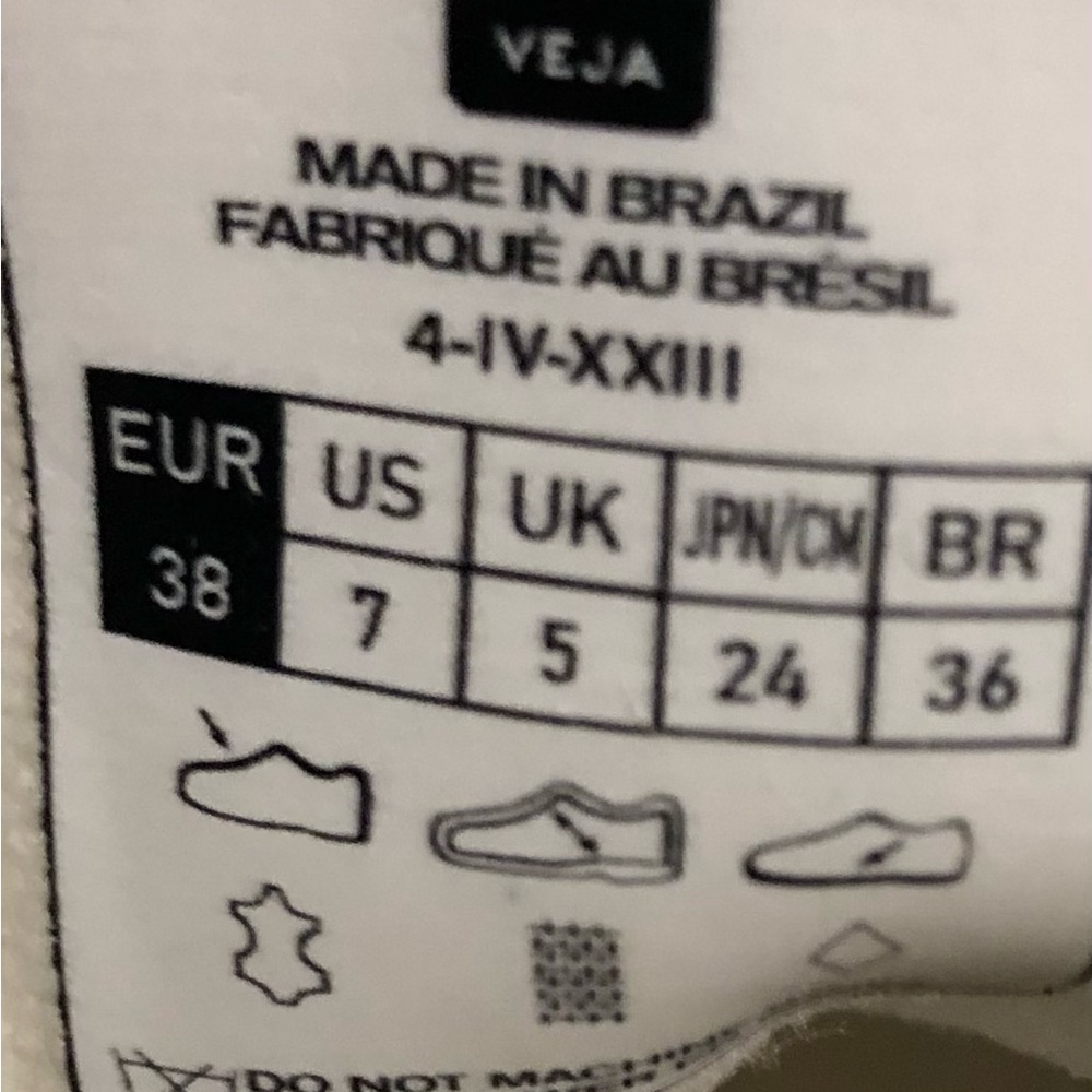 VEJA CAMPO CHROMEFREE LEATHER WHITE MATCHA sneakers - Picture 10 of 16